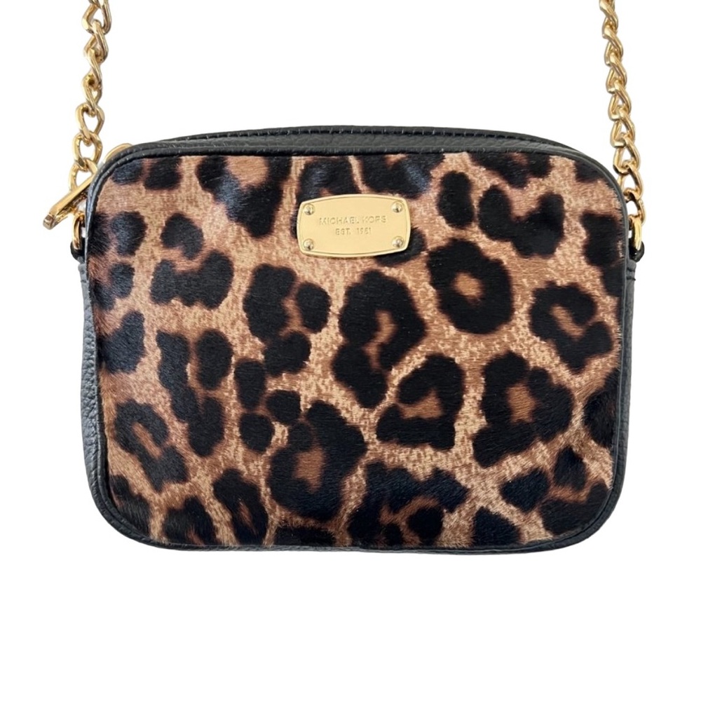 MICHAEL KORS PONY HAIR LEATHER CROSSBODY EXCELLENT CONDITION!